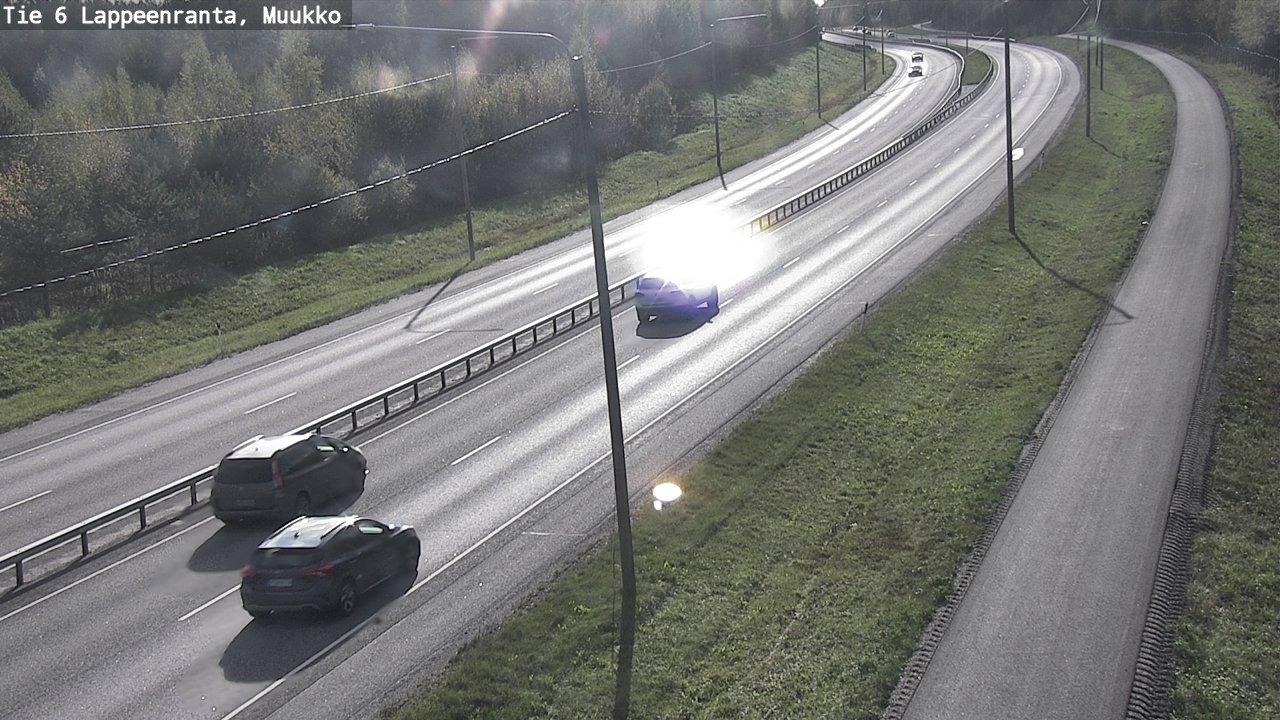 Kelikamerat Kuva Tie 6 Lappeenranta, Muukko, Lappeenranta, Etelä-Karjala