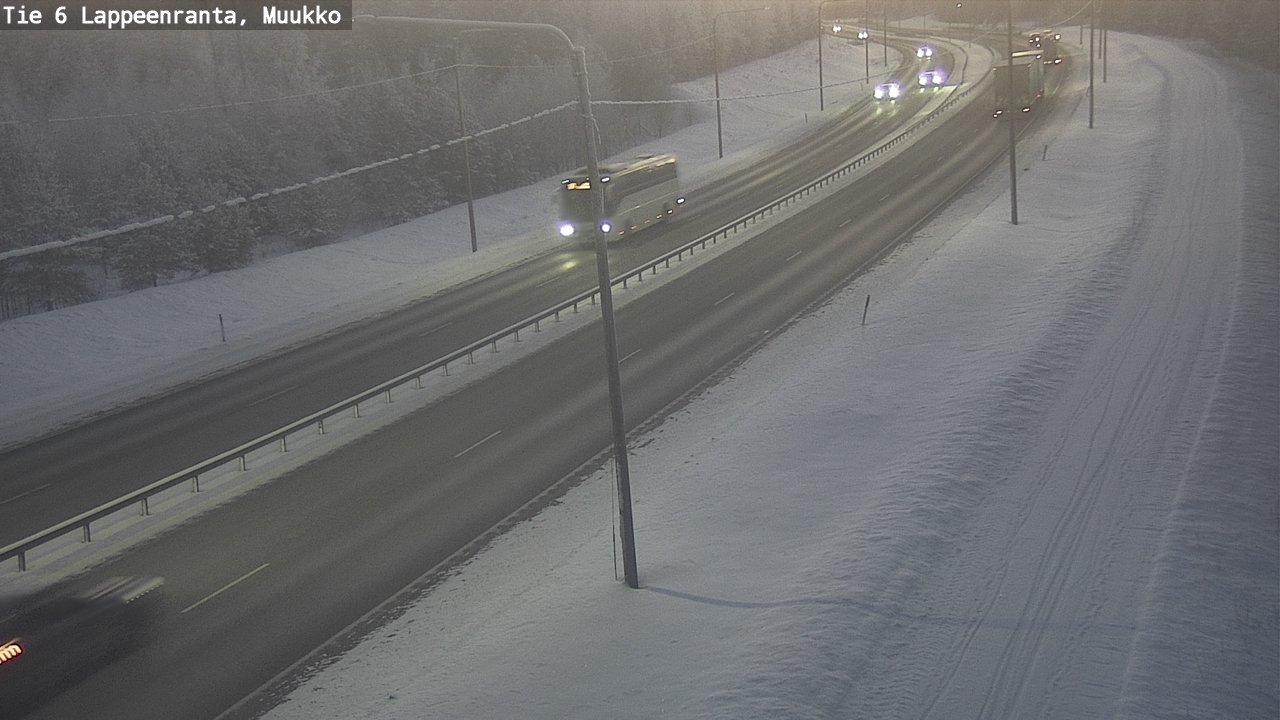 Kelikamerat Kuva Tie 6 Lappeenranta, Muukko, Lappeenranta, Etelä-Karjala