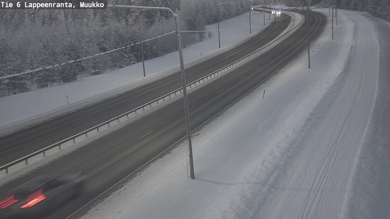 Kelikamerat Kuva Tie 6 Lappeenranta, Muukko, Lappeenranta, Etelä-Karjala