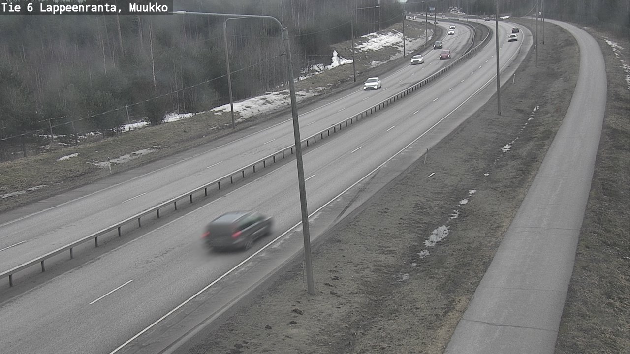 Kelikamerat Kuva Tie 6 Lappeenranta, Muukko, Lappeenranta, Etelä-Karjala