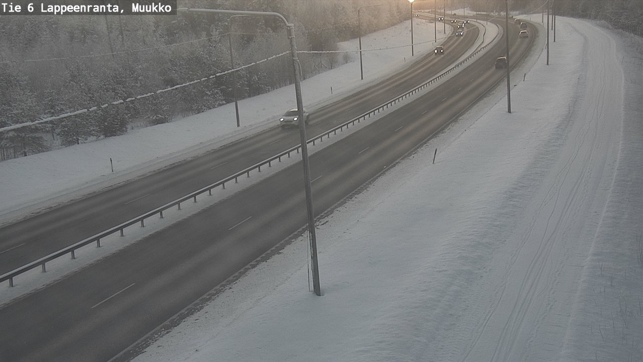 Kelikamerat Kuva Tie 6 Lappeenranta, Muukko, Lappeenranta, Etelä-Karjala