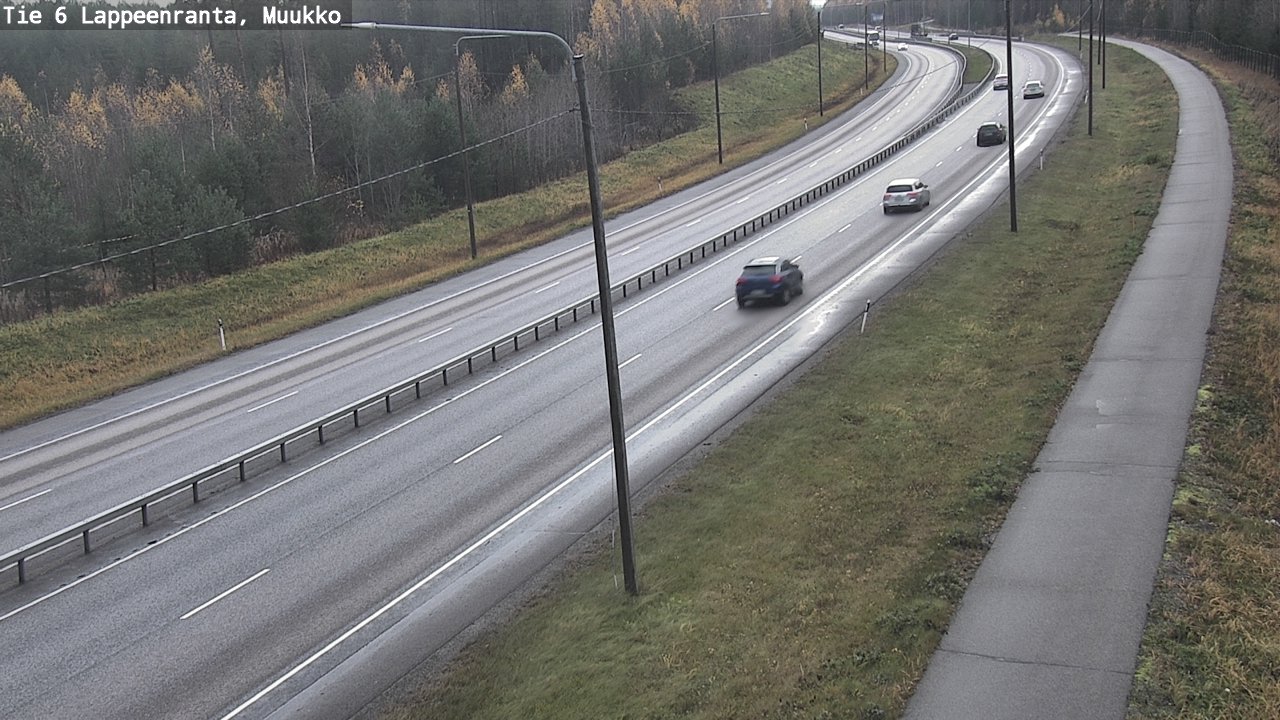 Kelikamerat Kuva Tie 6 Lappeenranta, Muukko, Lappeenranta, Etelä-Karjala