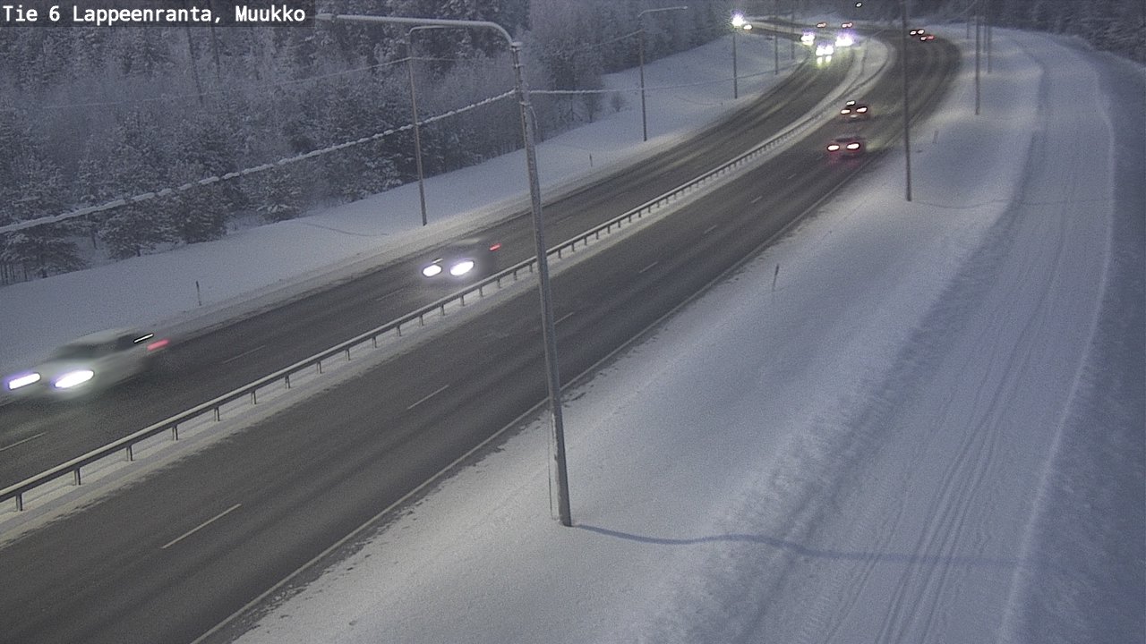 Kelikamerat Kuva Tie 6 Lappeenranta, Muukko, Lappeenranta, Etelä-Karjala