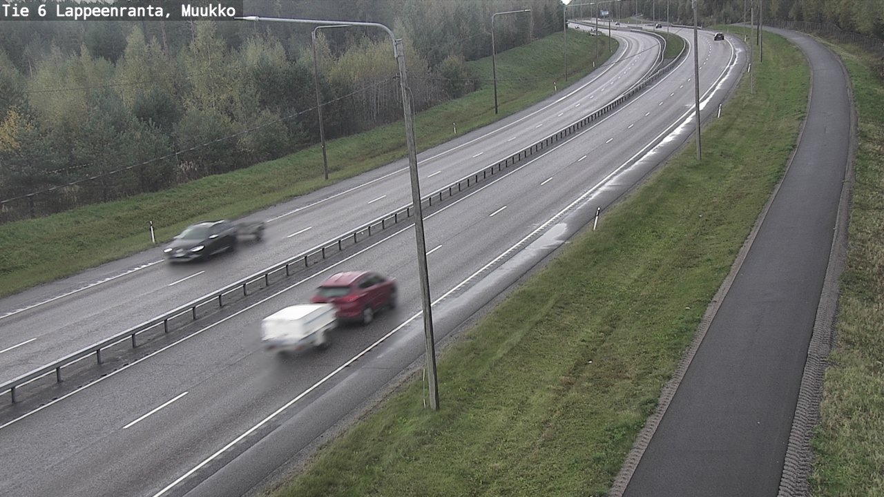 Kelikamerat Kuva Tie 6 Lappeenranta, Muukko, Lappeenranta, Etelä-Karjala