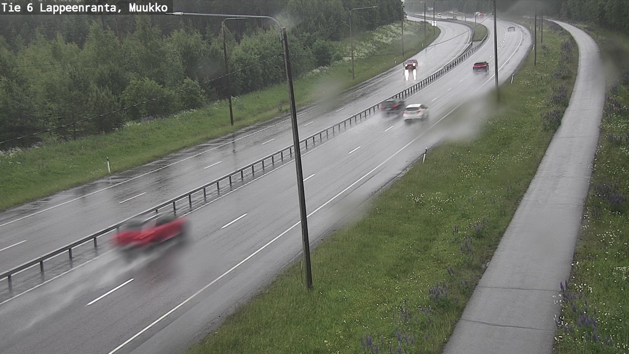Kelikamerat Kuva Tie 6 Lappeenranta, Muukko, Lappeenranta, Etelä-Karjala
