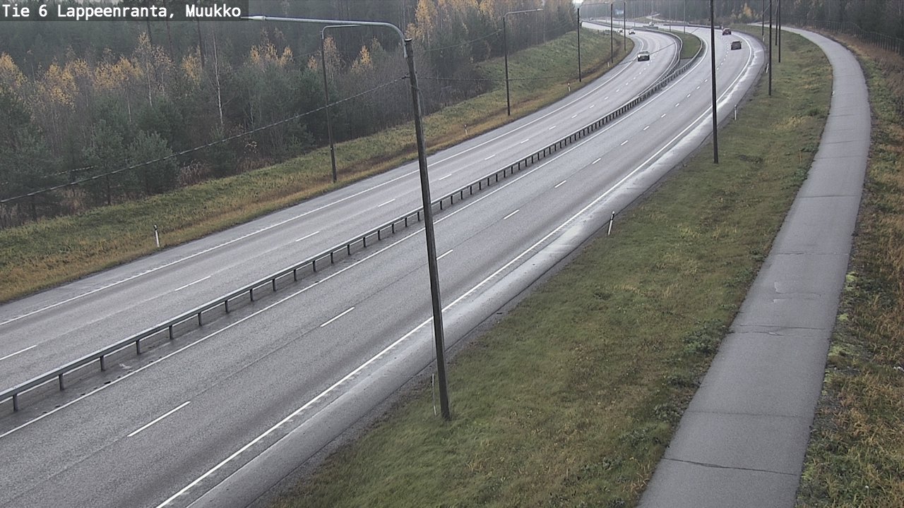 Kelikamerat Kuva Tie 6 Lappeenranta, Muukko, Lappeenranta, Etelä-Karjala