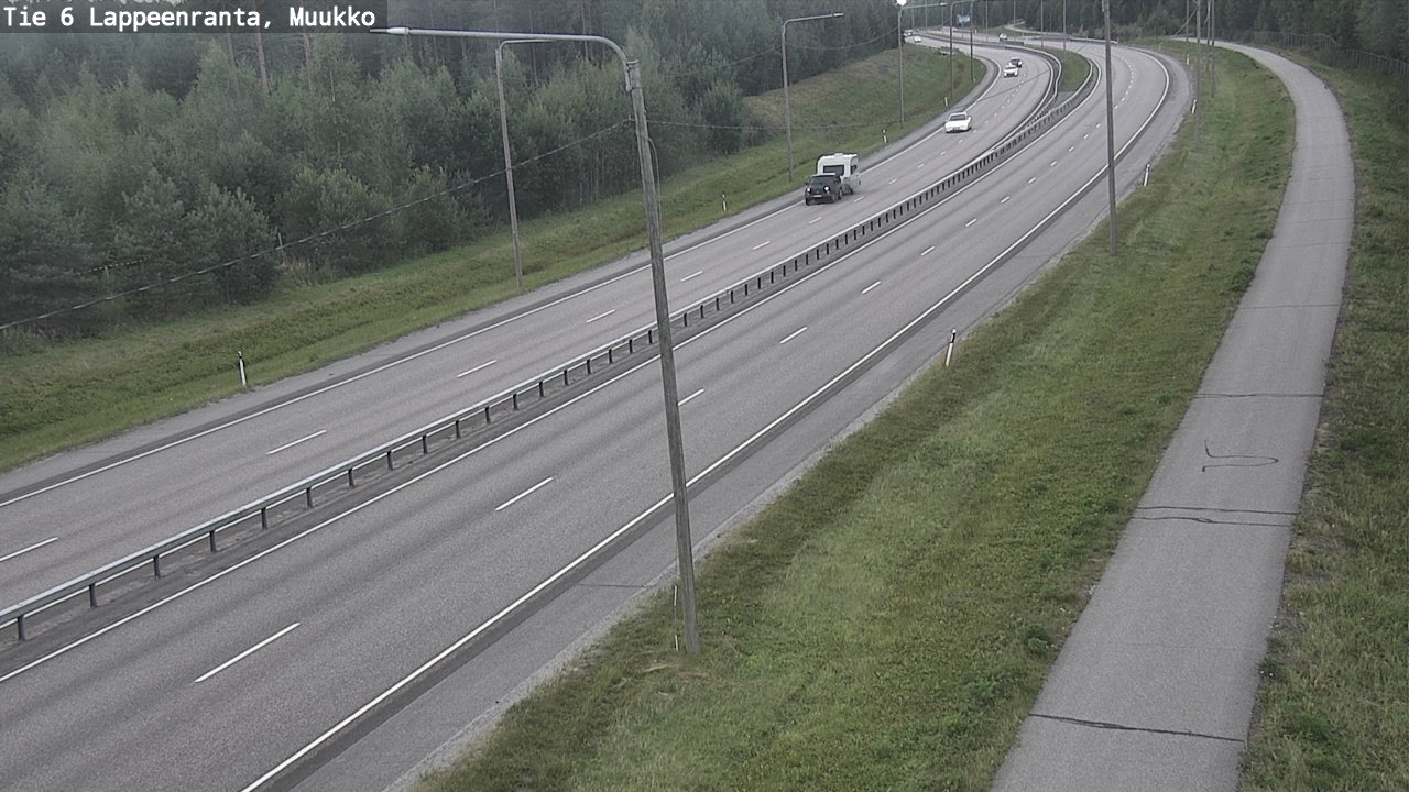 Kelikamerat Kuva Tie 6 Lappeenranta, Muukko, Lappeenranta, Etelä-Karjala