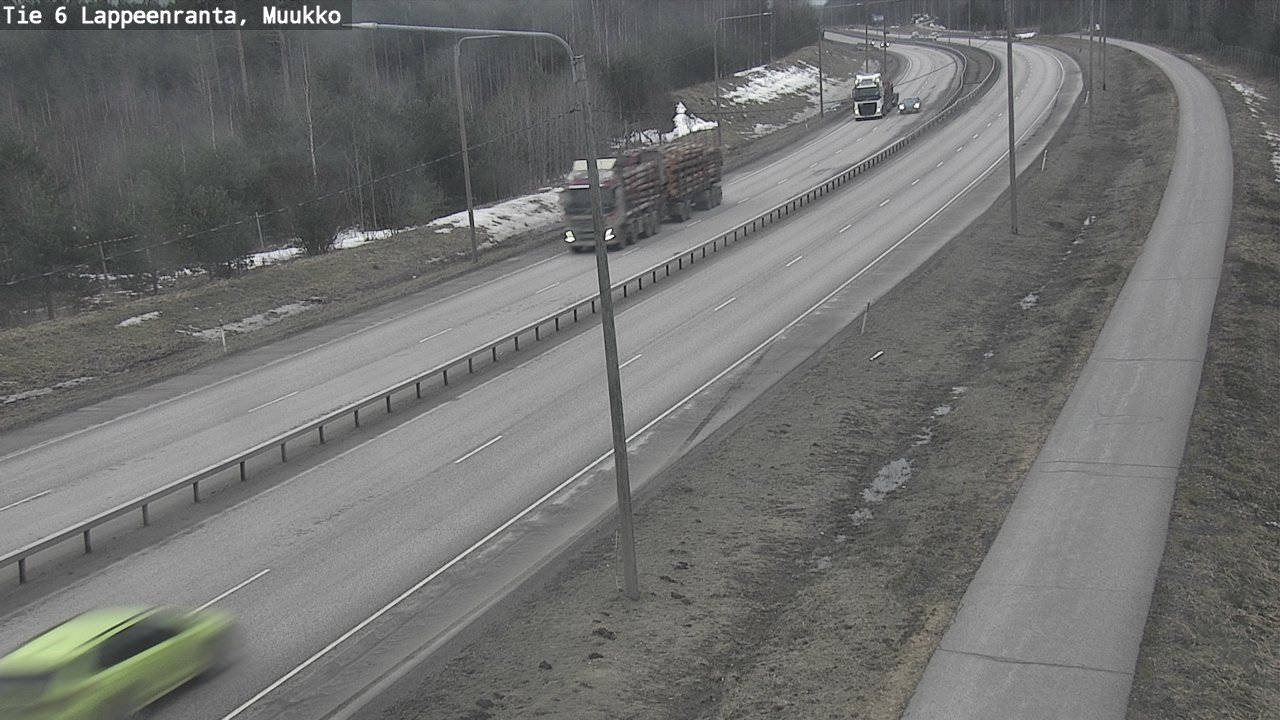 Kelikamerat Kuva Tie 6 Lappeenranta, Muukko, Lappeenranta, Etelä-Karjala