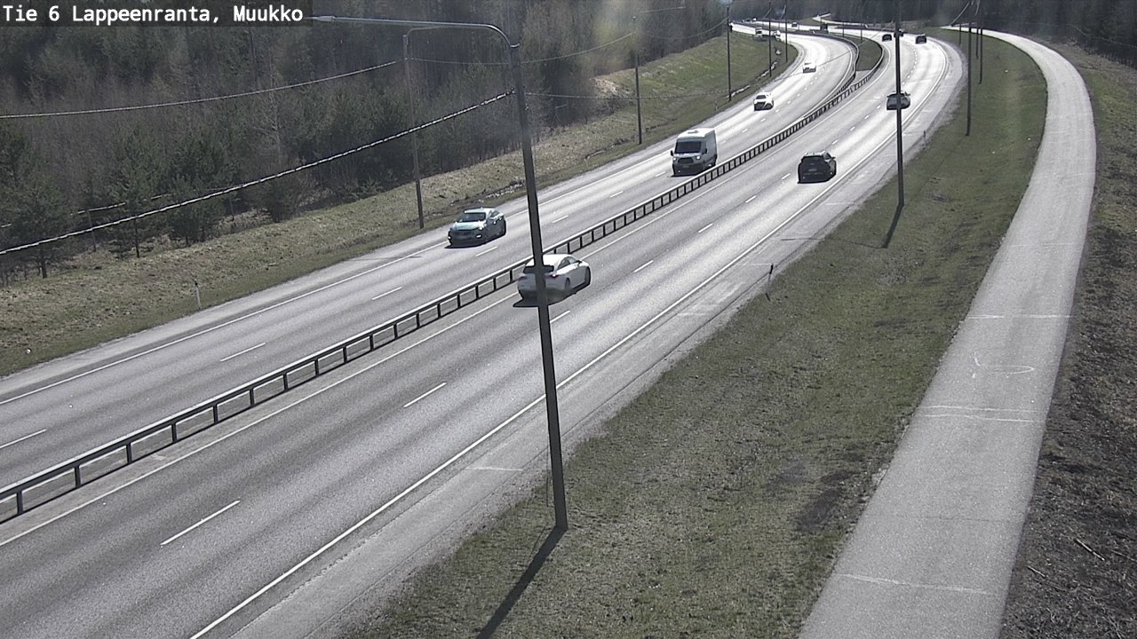 Kelikamerat Kuva Tie 6 Lappeenranta, Muukko, Lappeenranta, Etelä-Karjala