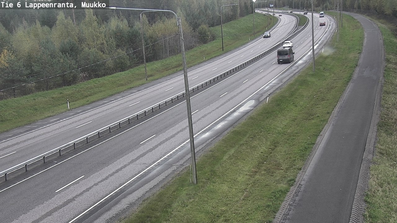 Kelikamerat Kuva Tie 6 Lappeenranta, Muukko, Lappeenranta, Etelä-Karjala