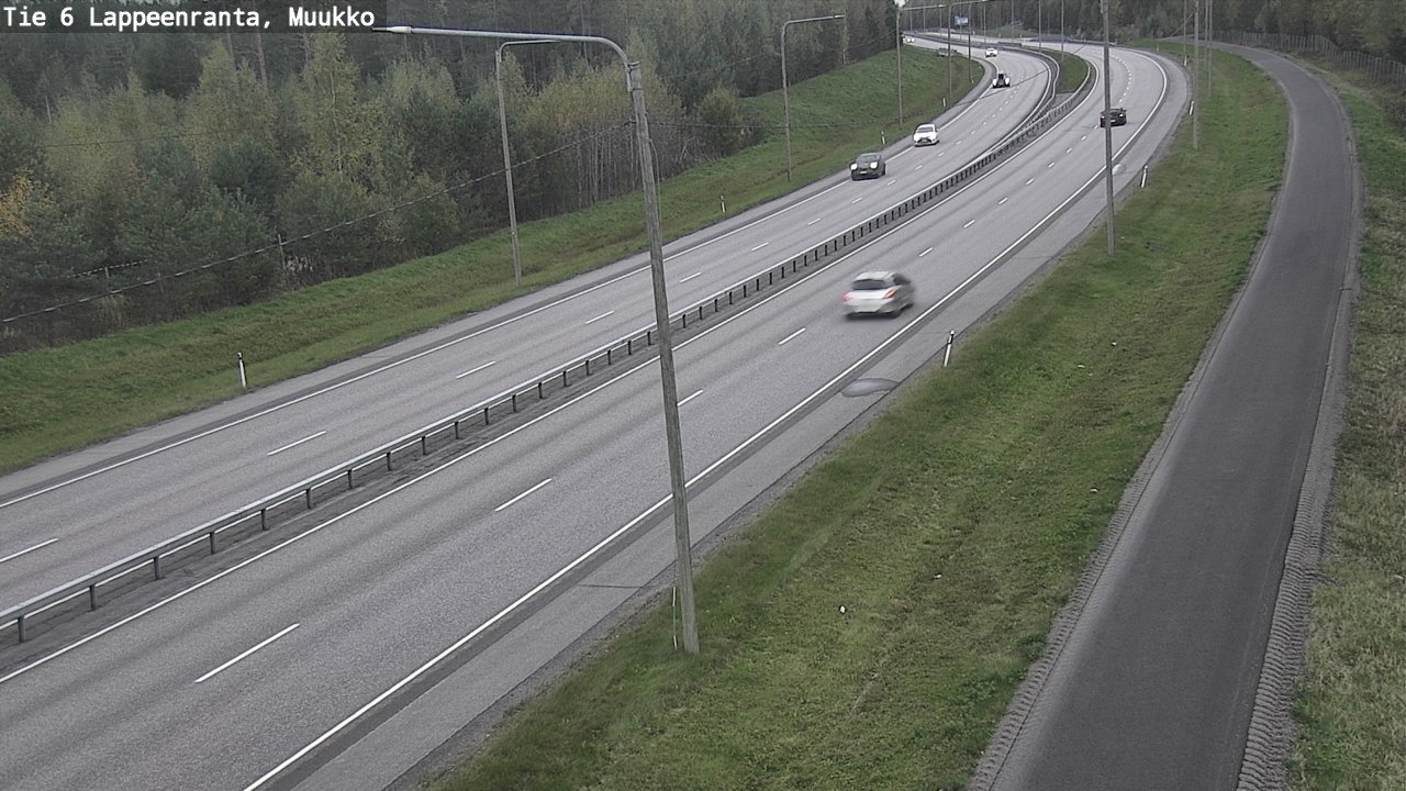 Kelikamerat Kuva Tie 6 Lappeenranta, Muukko, Lappeenranta, Etelä-Karjala