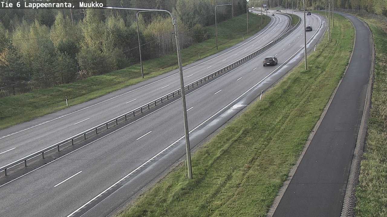 Kelikamerat Kuva Tie 6 Lappeenranta, Muukko, Lappeenranta, Etelä-Karjala
