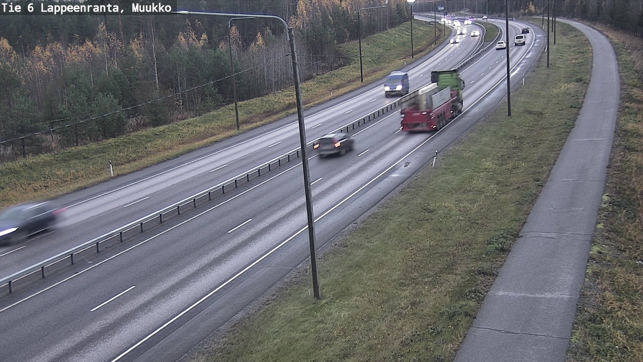 Kelikamerat Kuva Tie 6 Lappeenranta, Muukko, Lappeenranta, Etelä-Karjala