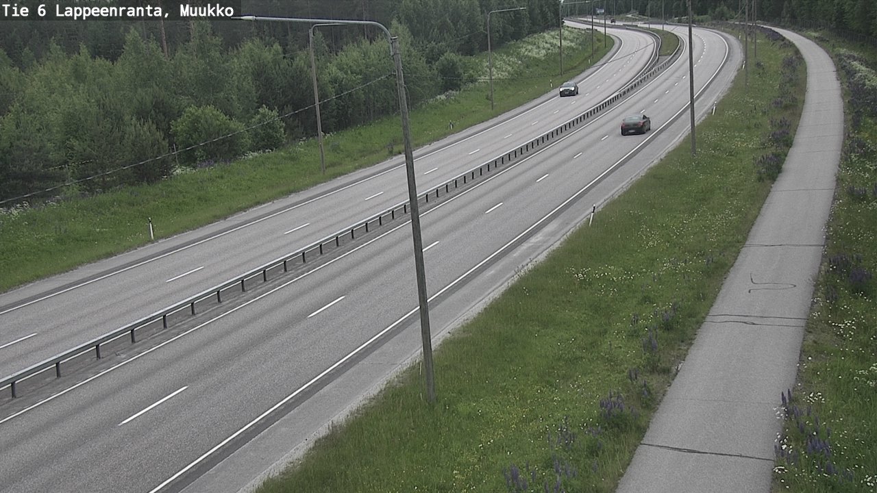 Kelikamerat Kuva Tie 6 Lappeenranta, Muukko, Lappeenranta, Etelä-Karjala