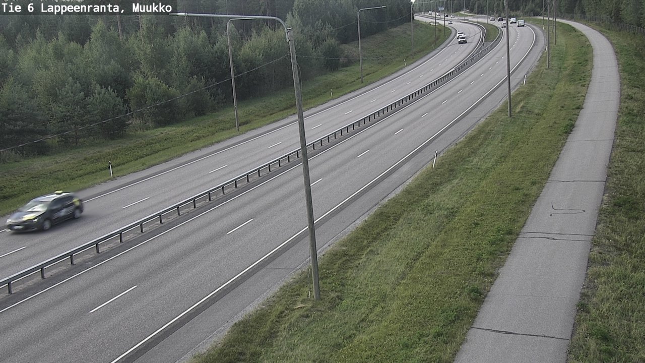 Kelikamerat Kuva Tie 6 Lappeenranta, Muukko, Lappeenranta, Etelä-Karjala