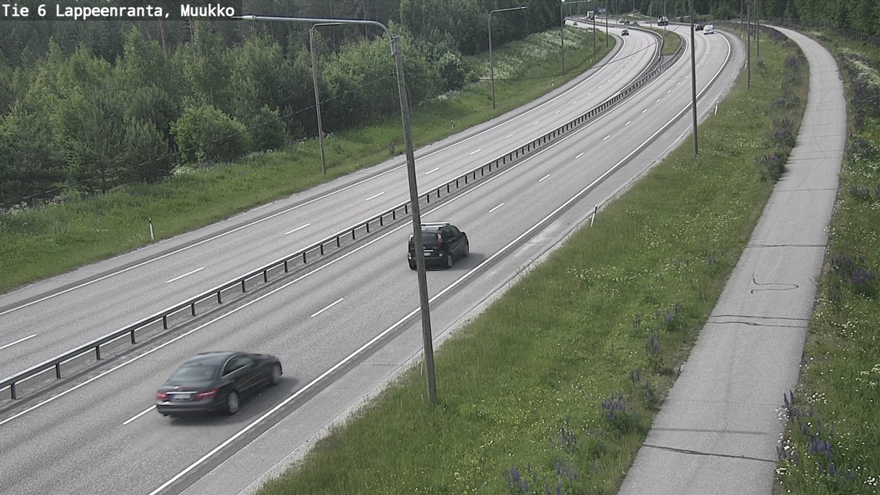 Kelikamerat Kuva Tie 6 Lappeenranta, Muukko, Lappeenranta, Etelä-Karjala
