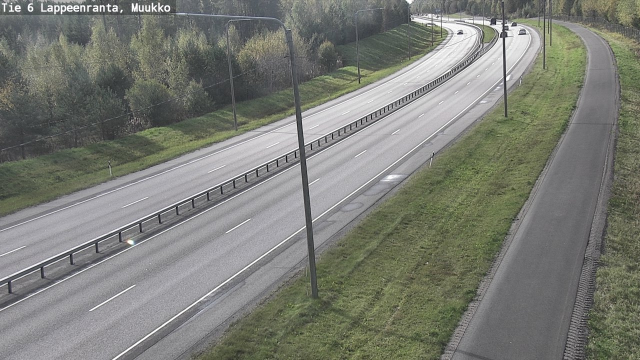 Kelikamerat Kuva Tie 6 Lappeenranta, Muukko, Lappeenranta, Etelä-Karjala