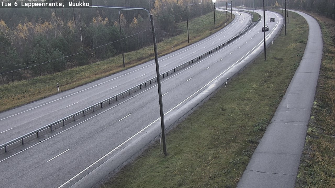 Kelikamerat Kuva Tie 6 Lappeenranta, Muukko, Lappeenranta, Etelä-Karjala