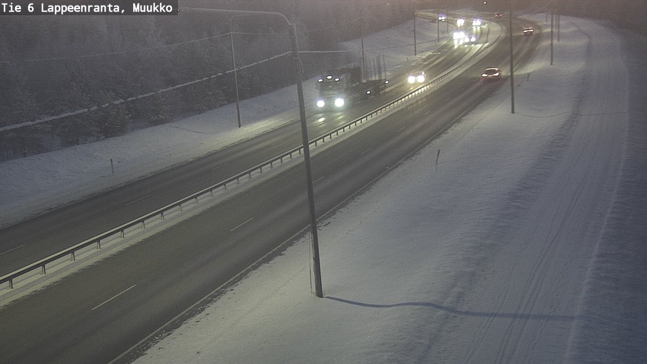 Kelikamerat Kuva Tie 6 Lappeenranta, Muukko, Lappeenranta, Etelä-Karjala