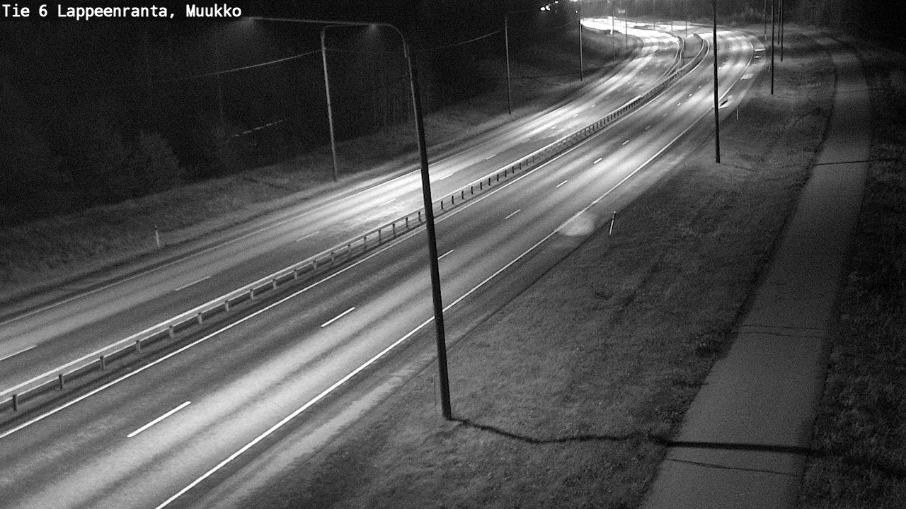 Weather Camera Image Road 6 Lappeenranta, Muukko, Lappeenranta, Etelä-Karjala