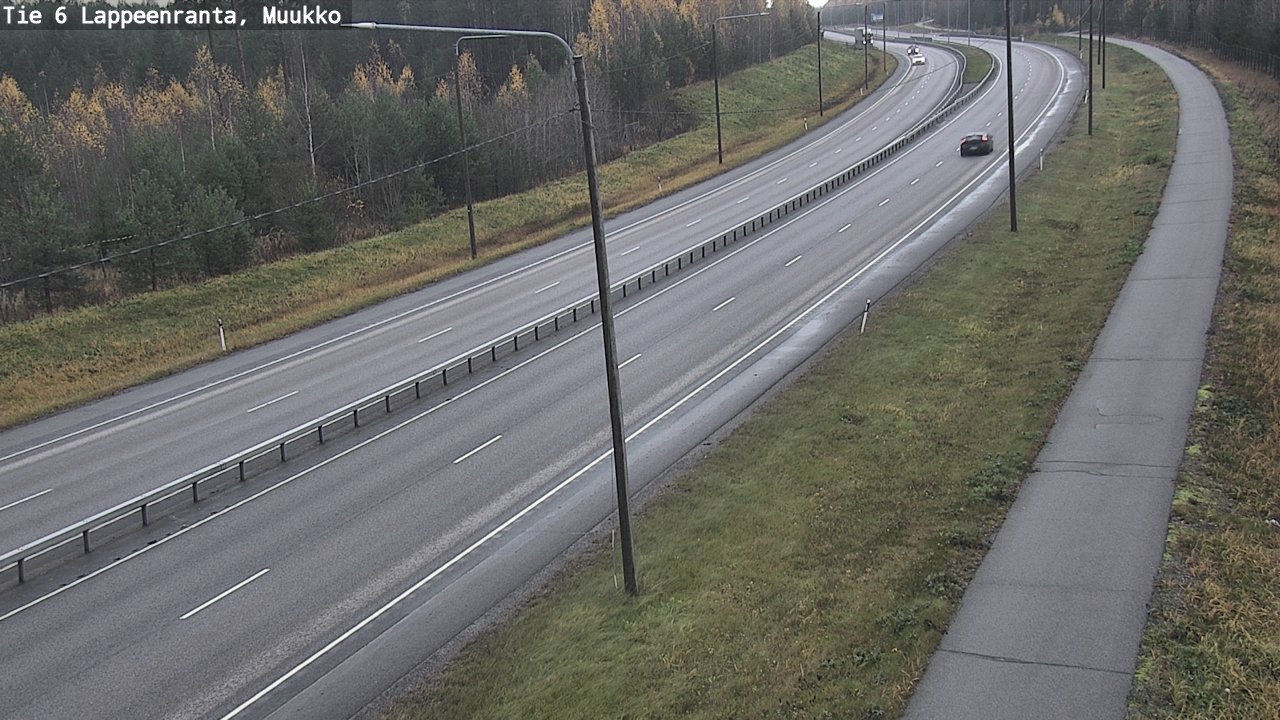 Kelikamerat Kuva Tie 6 Lappeenranta, Muukko, Lappeenranta, Etelä-Karjala