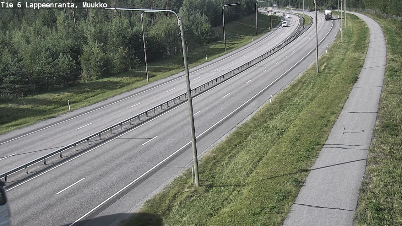 Kelikamerat Kuva Tie 6 Lappeenranta, Muukko, Lappeenranta, Etelä-Karjala