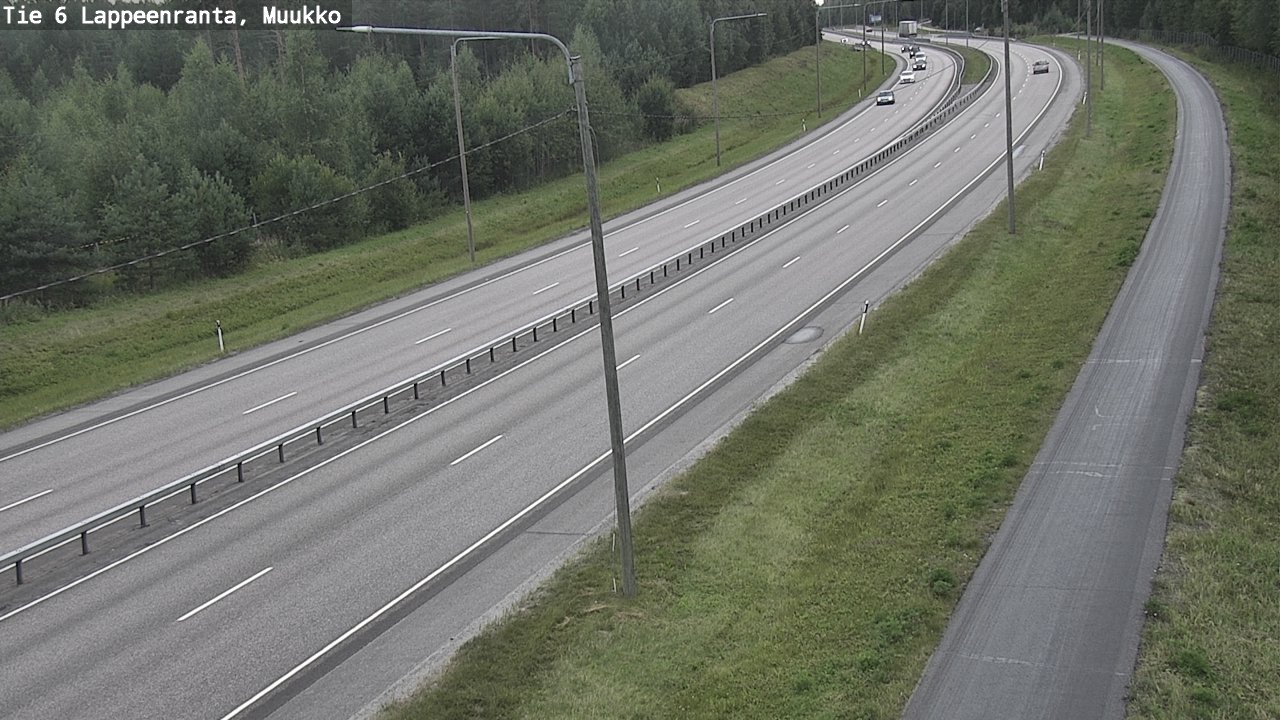 Kelikamerat Kuva Tie 6 Lappeenranta, Muukko, Lappeenranta, Etelä-Karjala