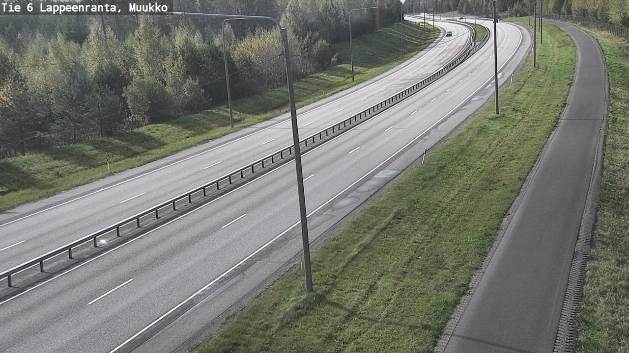 Kelikamerat Kuva Tie 6 Lappeenranta, Muukko, Lappeenranta, Etelä-Karjala