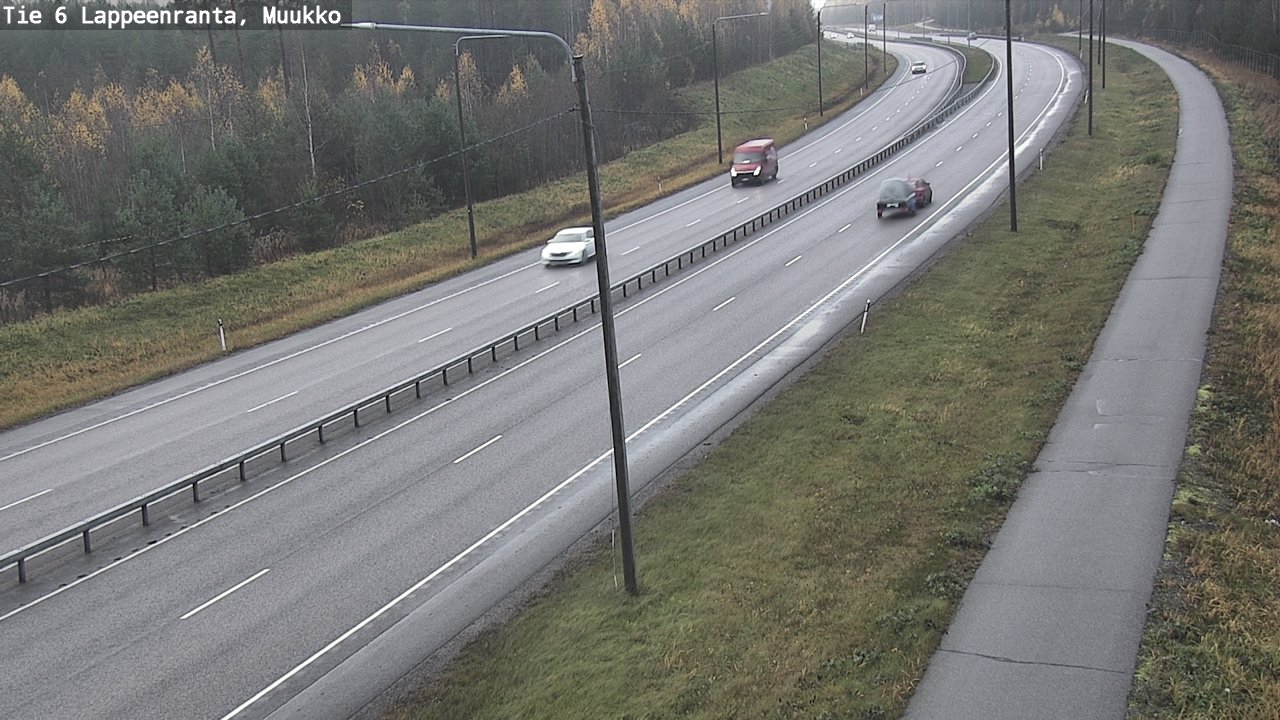 Kelikamerat Kuva Tie 6 Lappeenranta, Muukko, Lappeenranta, Etelä-Karjala