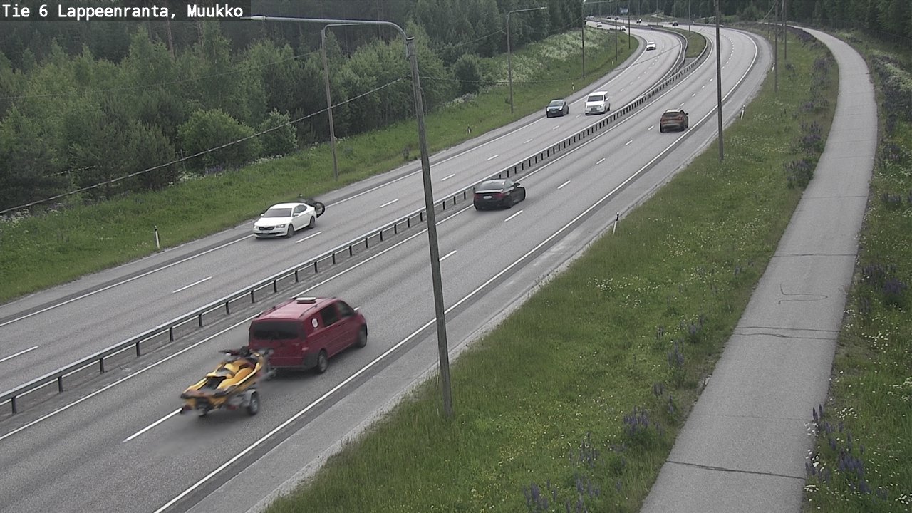 Kelikamerat Kuva Tie 6 Lappeenranta, Muukko, Lappeenranta, Etelä-Karjala