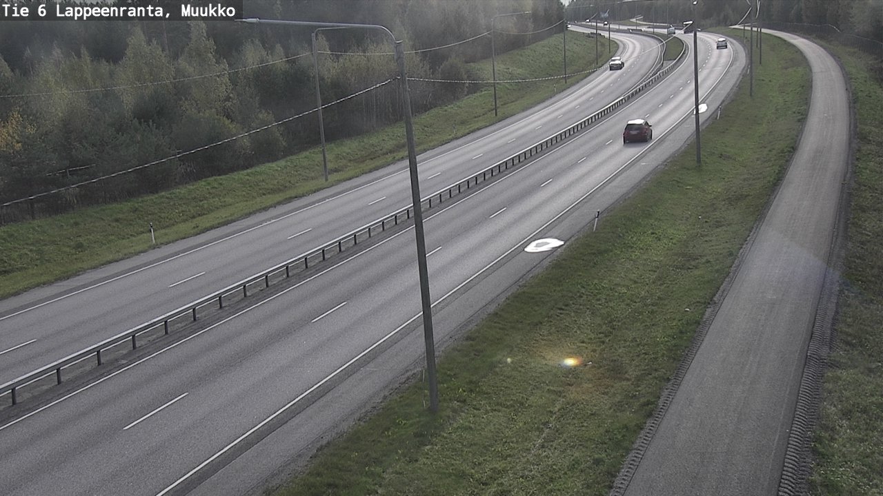Kelikamerat Kuva Tie 6 Lappeenranta, Muukko, Lappeenranta, Etelä-Karjala