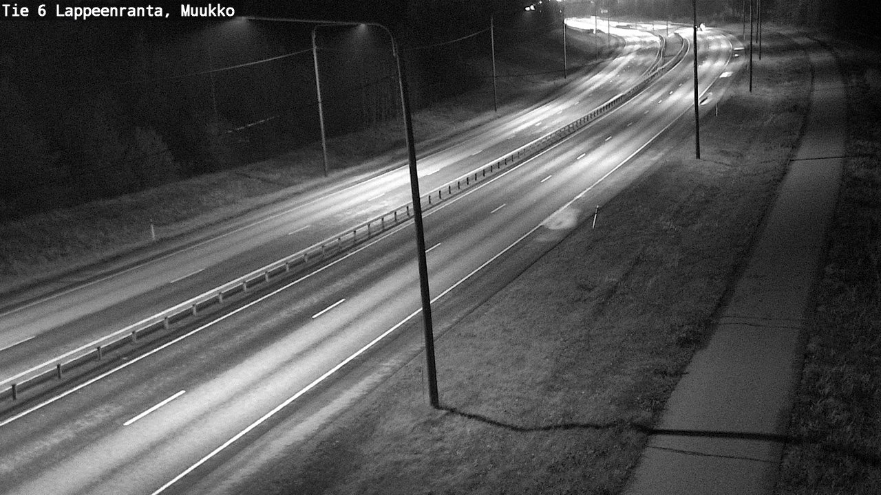 Weather Camera Image Väg 6 Villmanstrand, Muukko, Lappeenranta, Etelä-Karjala