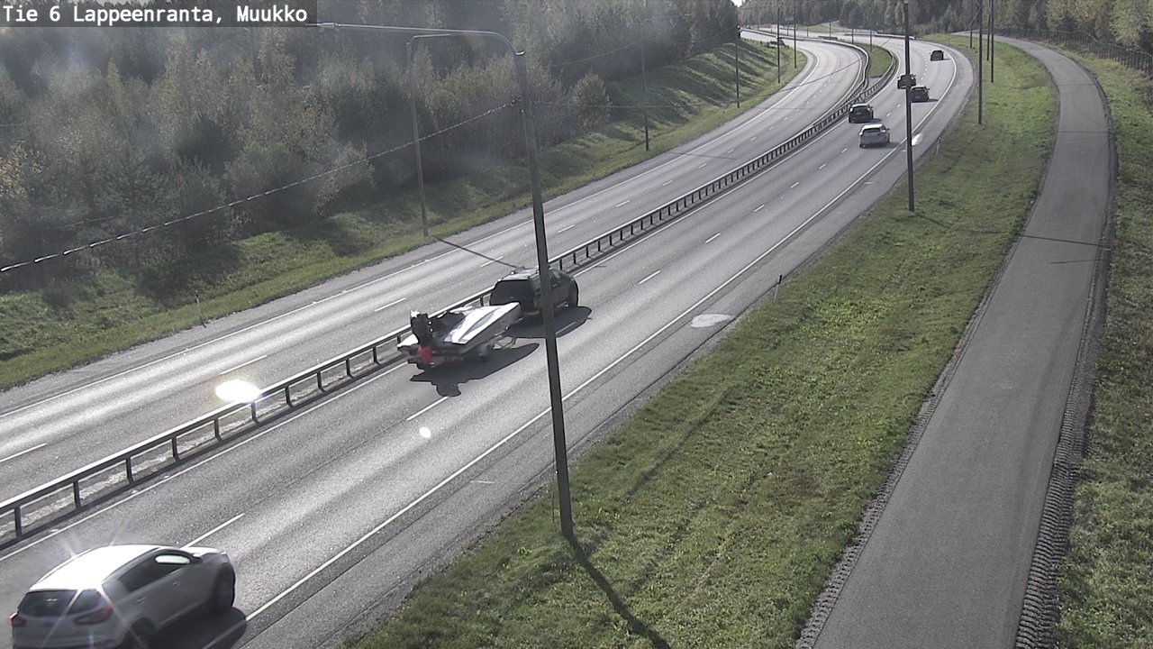 Kelikamerat Kuva Tie 6 Lappeenranta, Muukko, Lappeenranta, Etelä-Karjala