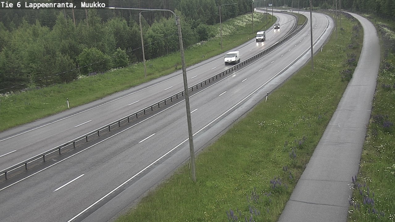 Kelikamerat Kuva Tie 6 Lappeenranta, Muukko, Lappeenranta, Etelä-Karjala