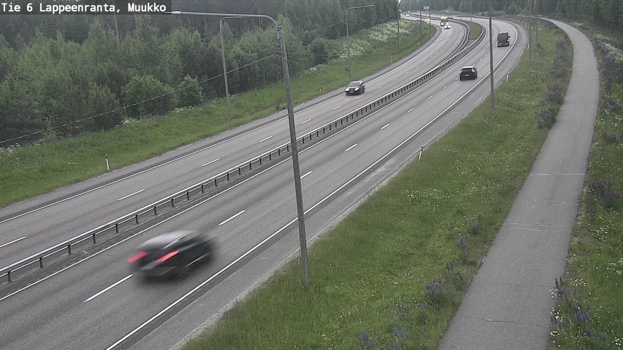 Kelikamerat Kuva Tie 6 Lappeenranta, Muukko, Lappeenranta, Etelä-Karjala