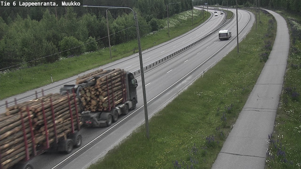 Kelikamerat Kuva Tie 6 Lappeenranta, Muukko, Lappeenranta, Etelä-Karjala