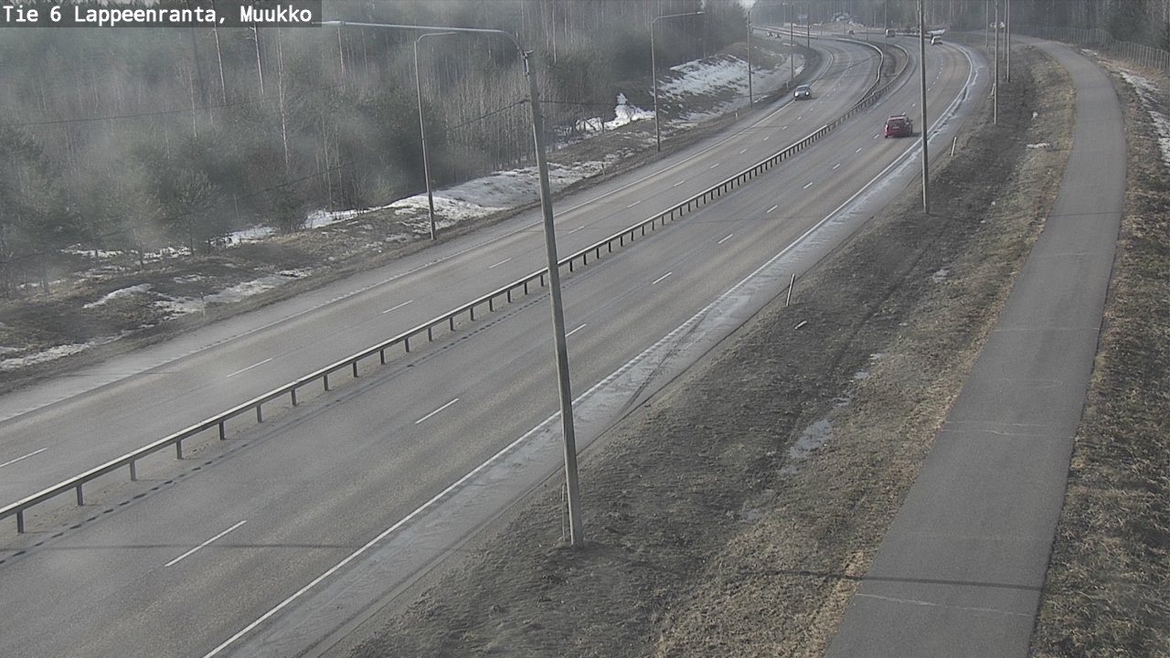 Kelikamerat Kuva Tie 6 Lappeenranta, Muukko, Lappeenranta, Etelä-Karjala