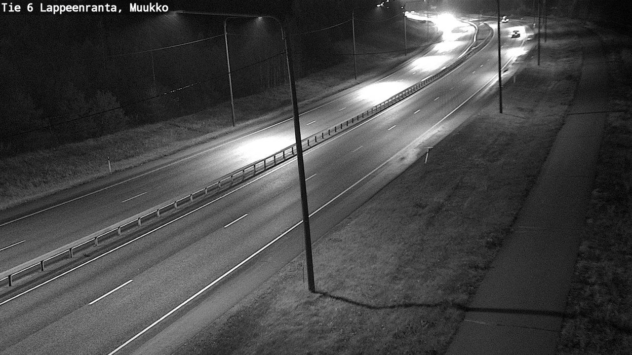 Weather Camera Image Road 6 Lappeenranta, Muukko, Lappeenranta, Etelä-Karjala