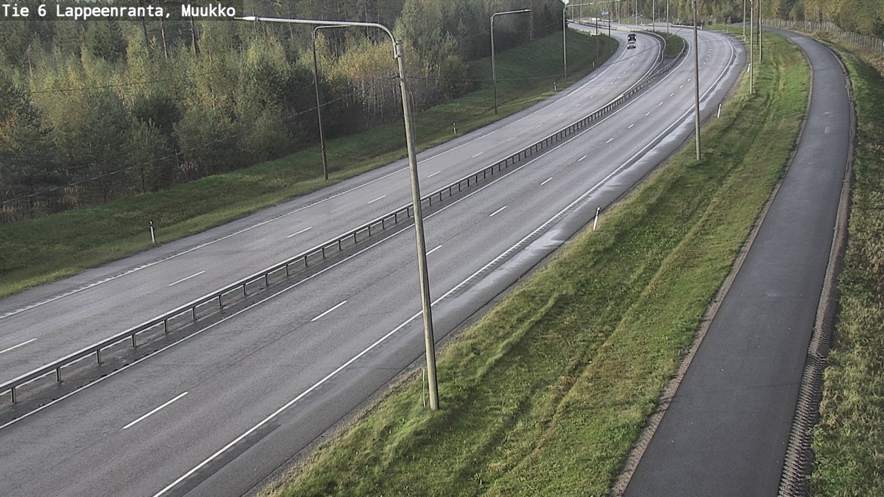Kelikamerat Kuva Tie 6 Lappeenranta, Muukko, Lappeenranta, Etelä-Karjala