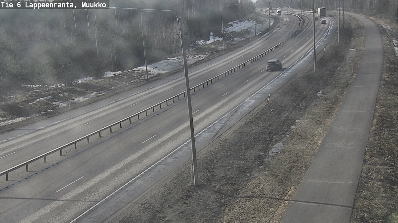 Kelikamerat Kuva Tie 6 Lappeenranta, Muukko, Lappeenranta, Etelä-Karjala