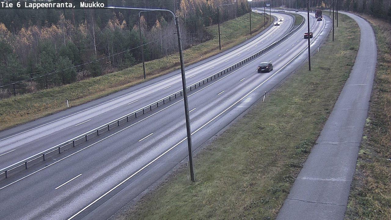 Kelikamerat Kuva Tie 6 Lappeenranta, Muukko, Lappeenranta, Etelä-Karjala