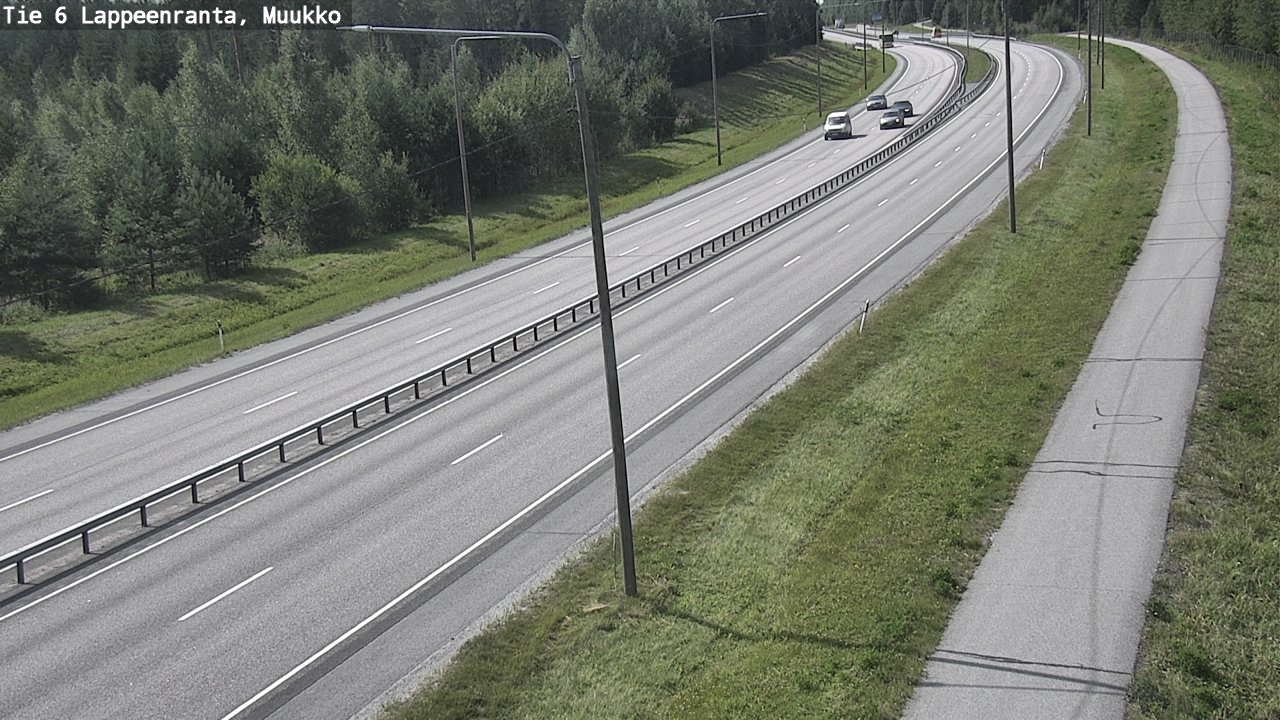 Kelikamerat Kuva Tie 6 Lappeenranta, Muukko, Lappeenranta, Etelä-Karjala