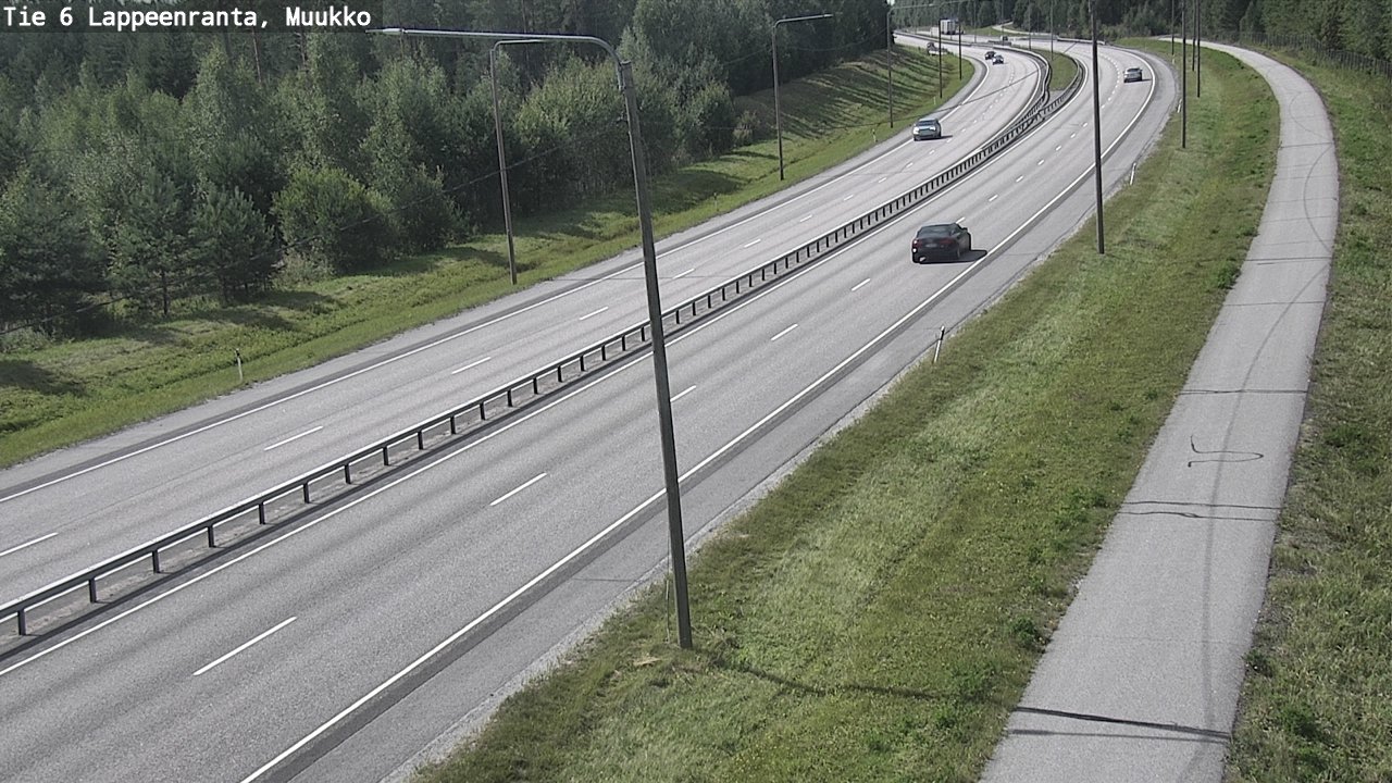 Kelikamerat Kuva Tie 6 Lappeenranta, Muukko, Lappeenranta, Etelä-Karjala