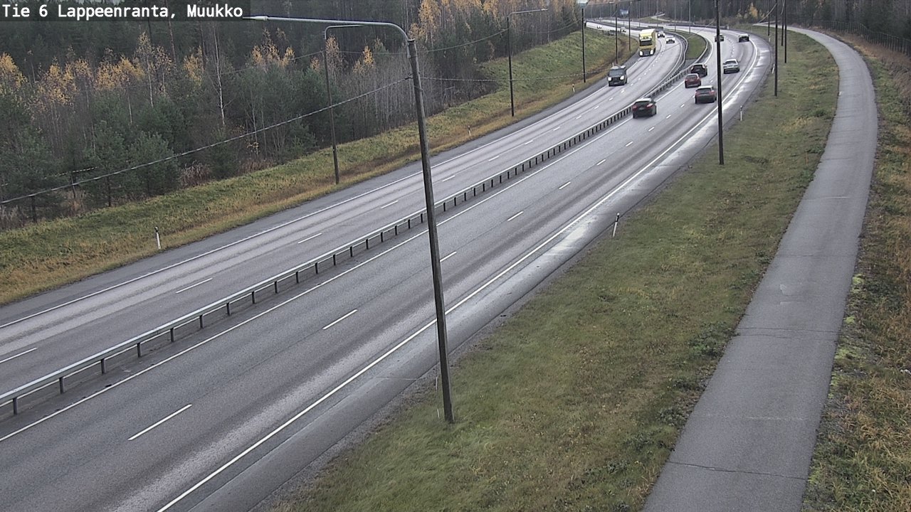 Kelikamerat Kuva Tie 6 Lappeenranta, Muukko, Lappeenranta, Etelä-Karjala