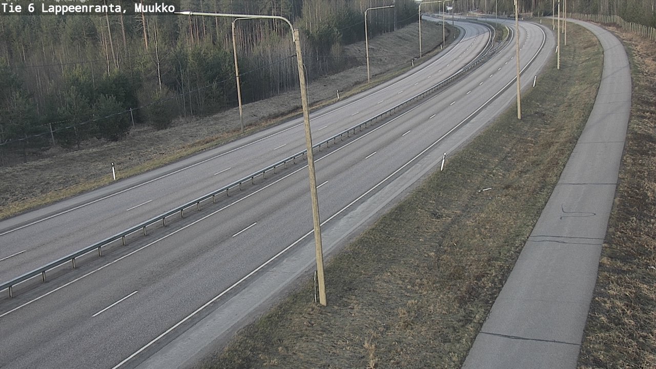 Kelikamerat Kuva Tie 6 Lappeenranta, Muukko, Lappeenranta, Etelä-Karjala
