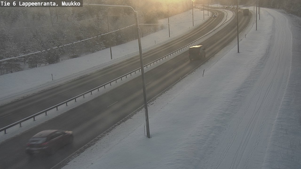 Kelikamerat Kuva Tie 6 Lappeenranta, Muukko, Lappeenranta, Etelä-Karjala