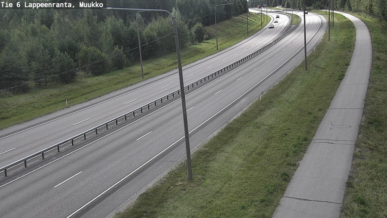 Kelikamerat Kuva Tie 6 Lappeenranta, Muukko, Lappeenranta, Etelä-Karjala