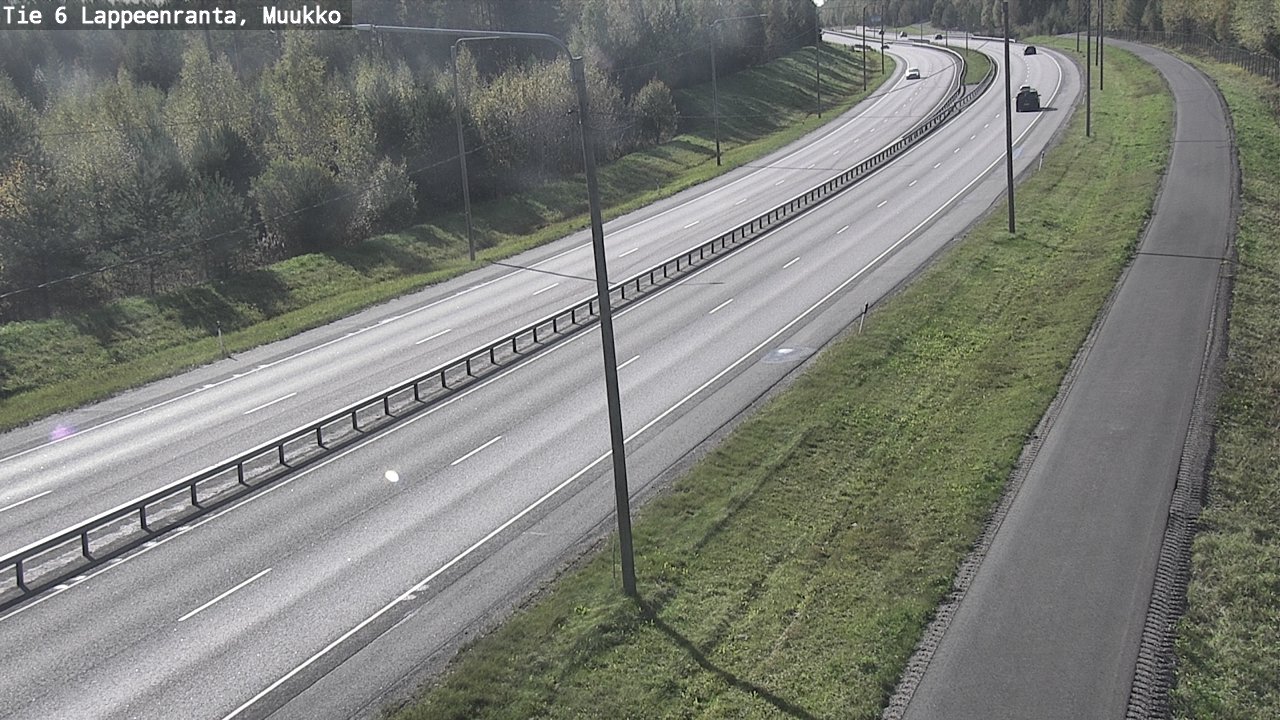 Kelikamerat Kuva Tie 6 Lappeenranta, Muukko, Lappeenranta, Etelä-Karjala