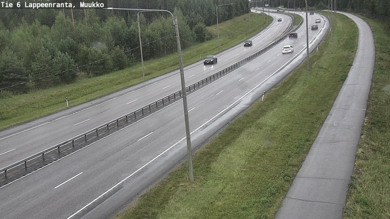 Kelikamerat Kuva Tie 6 Lappeenranta, Muukko, Lappeenranta, Etelä-Karjala