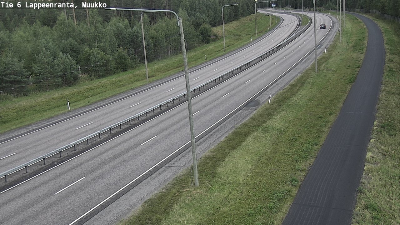 Kelikamerat Kuva Tie 6 Lappeenranta, Muukko, Lappeenranta, Etelä-Karjala